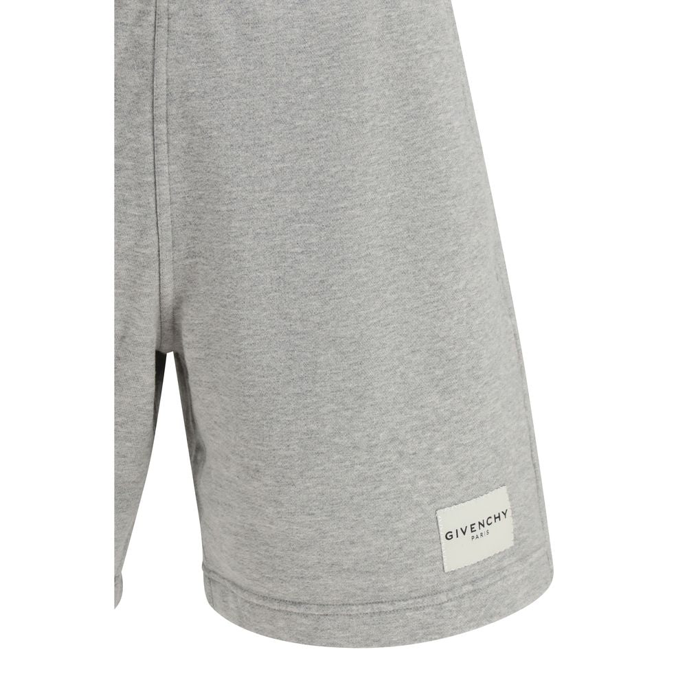 Givenchy Gray Cotton Bermuda Shorts | Regal Royce