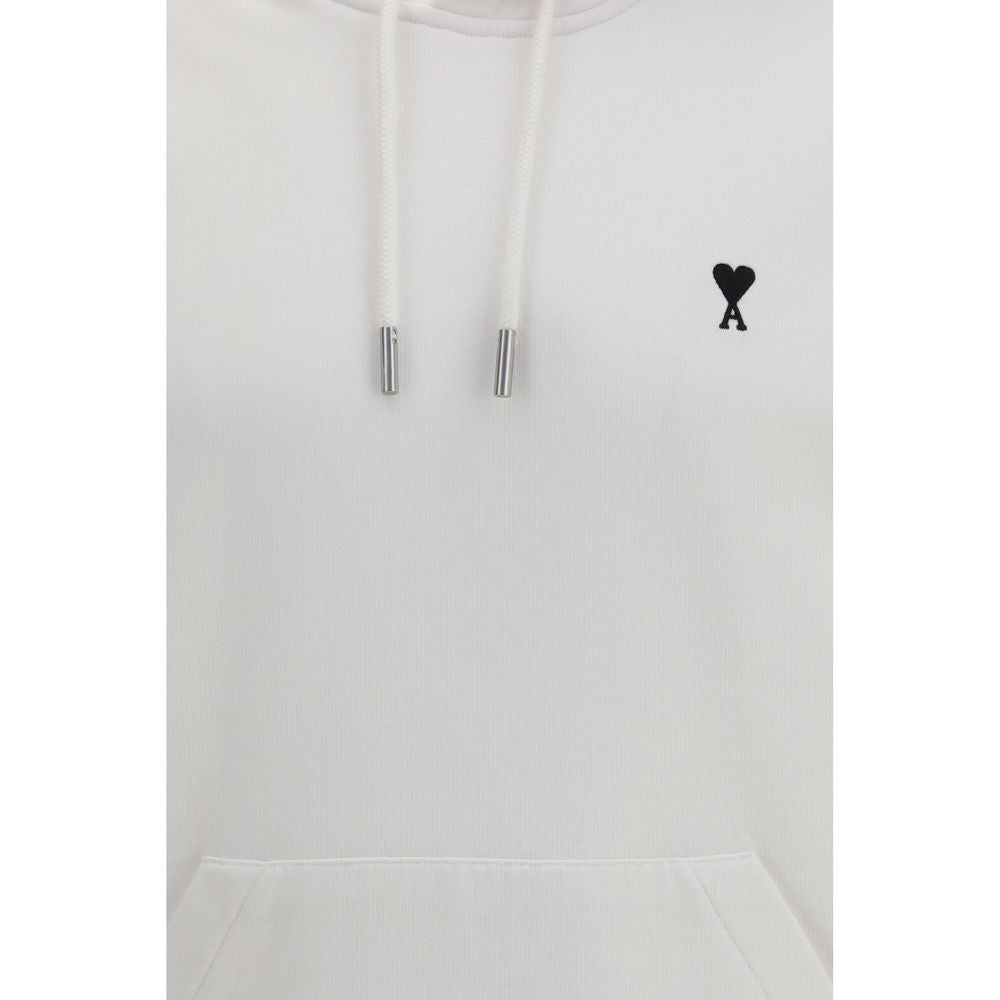 Ami Paris White Cotton Sweatshirt | Regal Royce