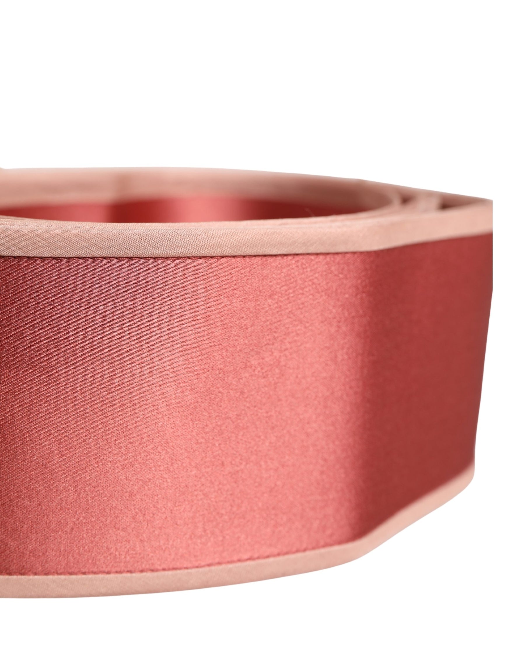 Dolce & Gabbana Pink Silk Satin Waist Women Cintura Belt | Regal Royce