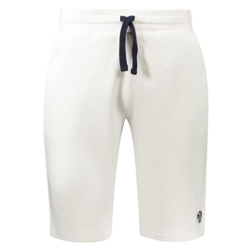 North Sails White Cotton Men's Sweatpant | Regal Royce