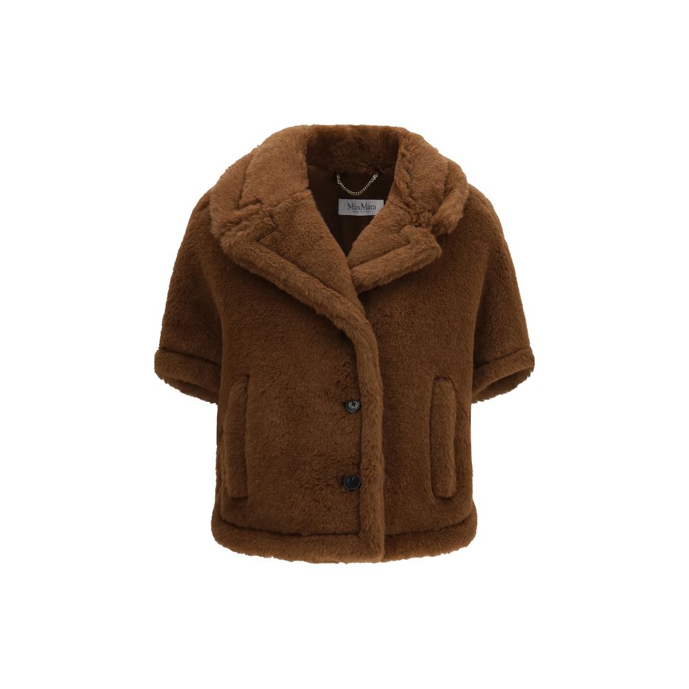Max Mara Brown Alpaca Vicugna Pacos Coat | Regal Royce