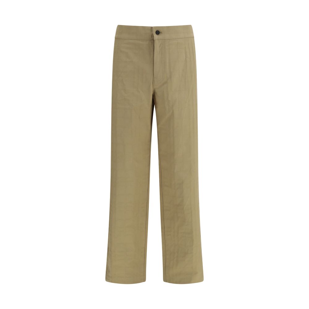 Burberry Beige Cotton Casual Pants | Regal Royce