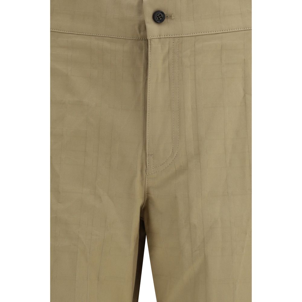 Burberry Beige Cotton Casual Pants | Regal Royce