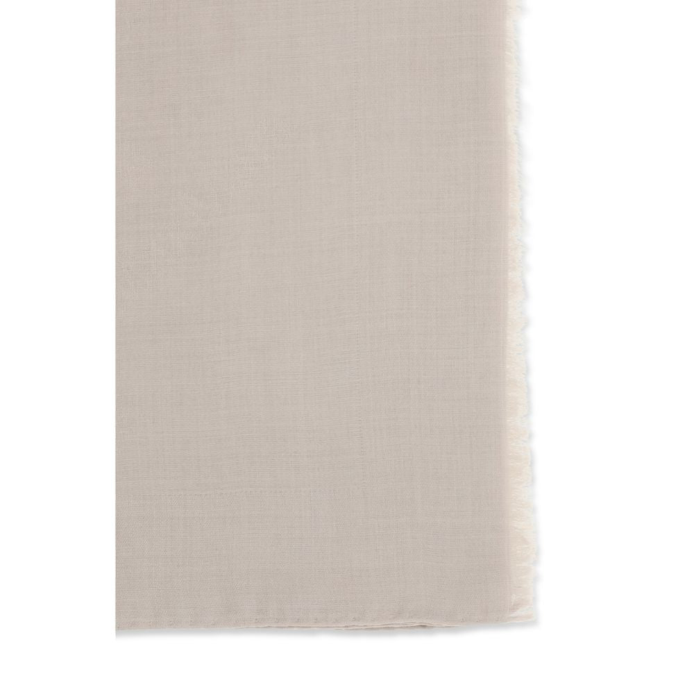 Max Mara Beige Silk Scarf | Regal Royce