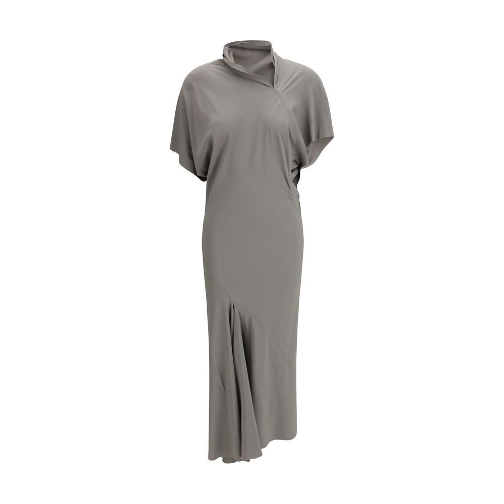 Rick Owens Gray Acetate Casual Dress | Regal Royce