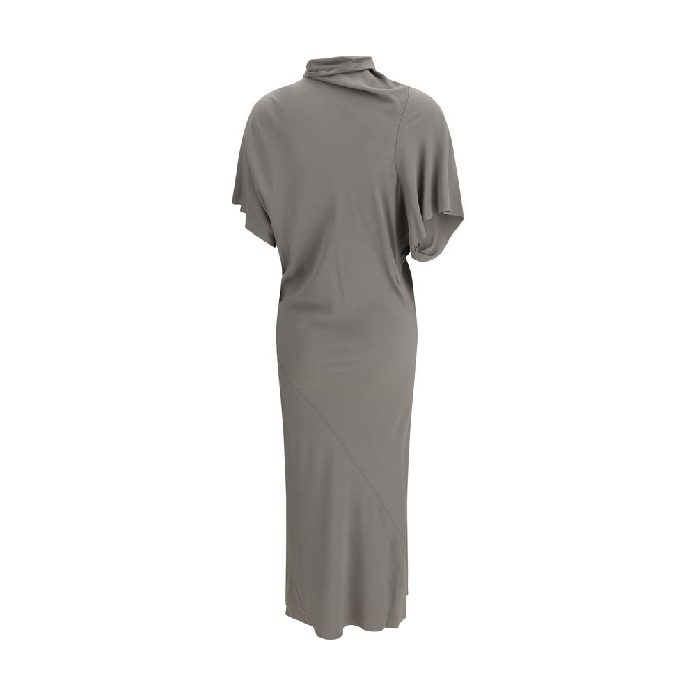 Rick Owens Gray Acetate Casual Dress | Regal Royce