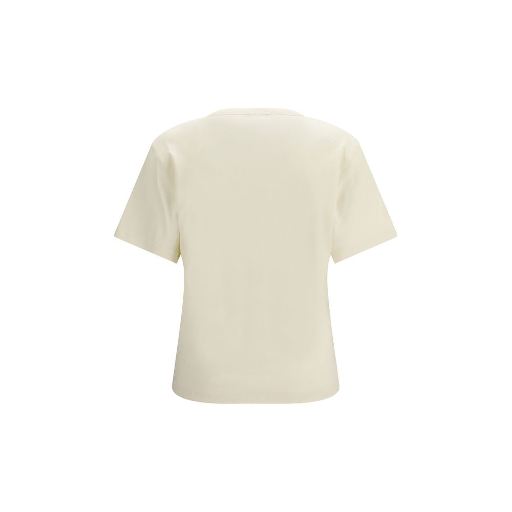 Lemaire Beige Cotton T-Shirt | Regal Royce