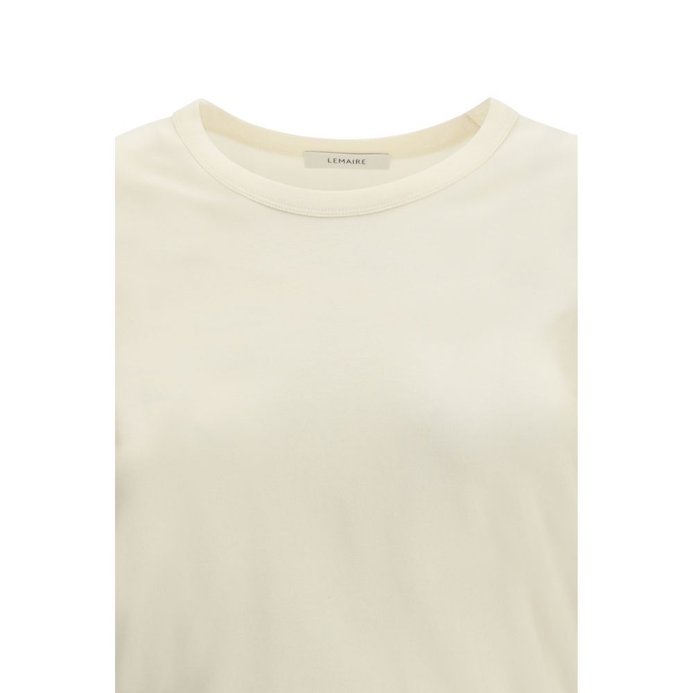 Lemaire Beige Cotton T-Shirt | Regal Royce