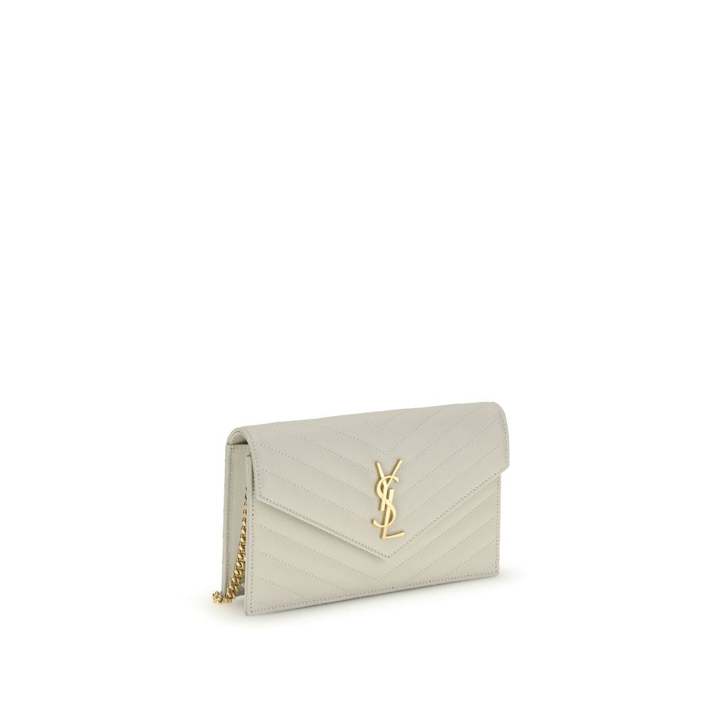 Saint Laurent Beige Calf Leather Bos Taurus Shoulder Bag | Regal Royce