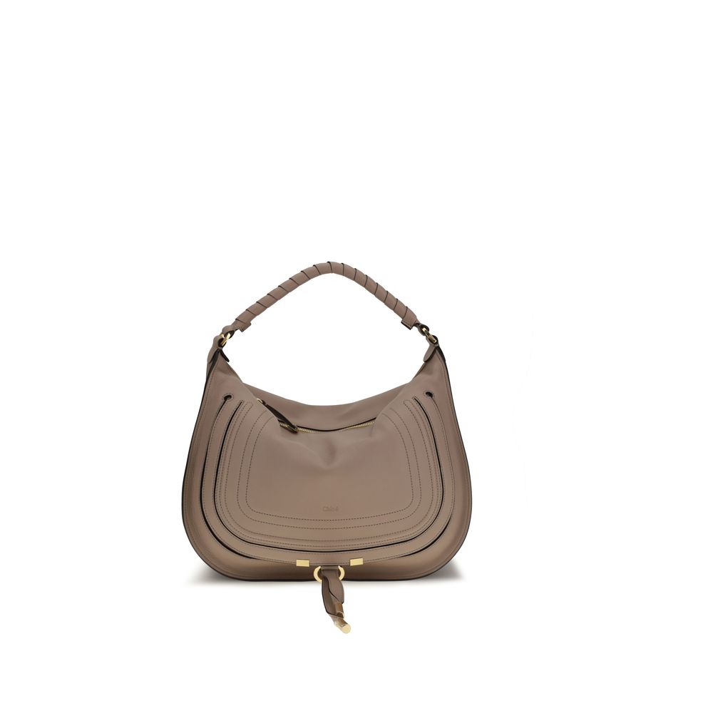 Chloé Beige Calf Leather Bos Taurus Shoulder Bag | Regal Royce
