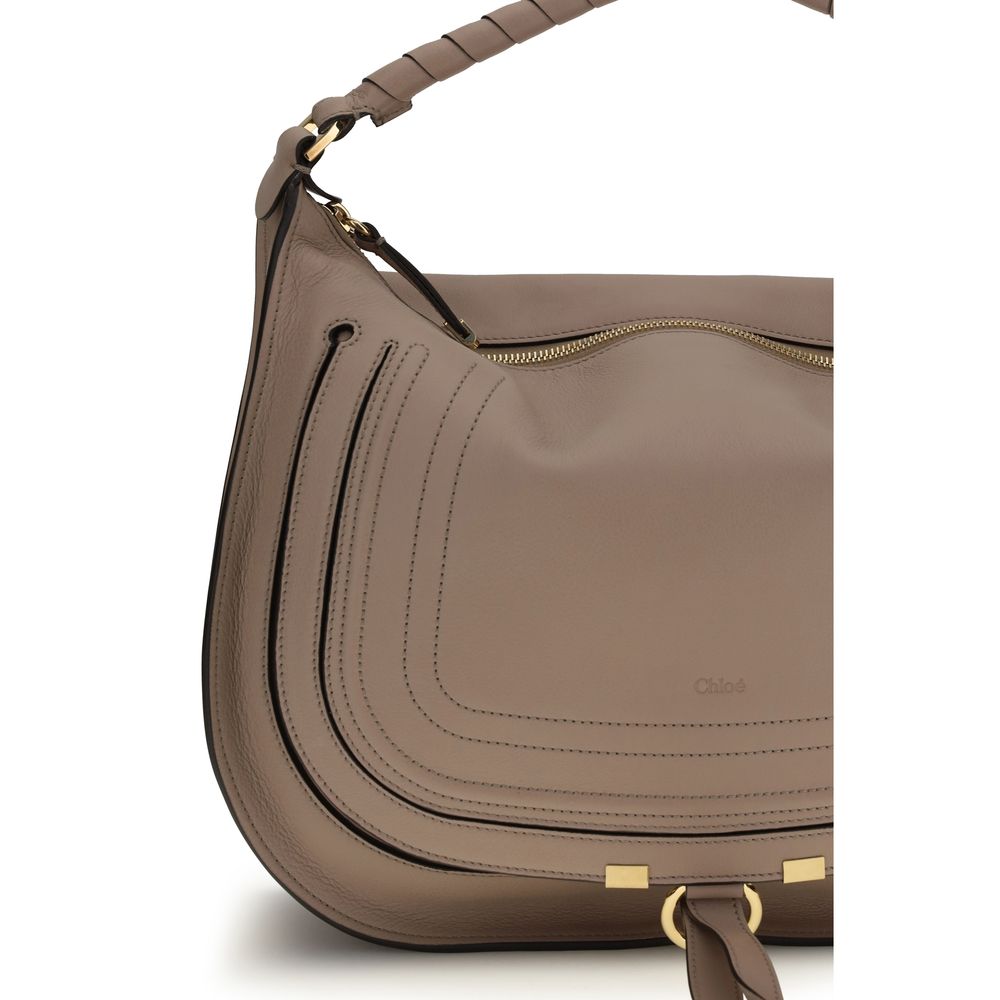 Chloé Beige Calf Leather Bos Taurus Shoulder Bag | Regal Royce