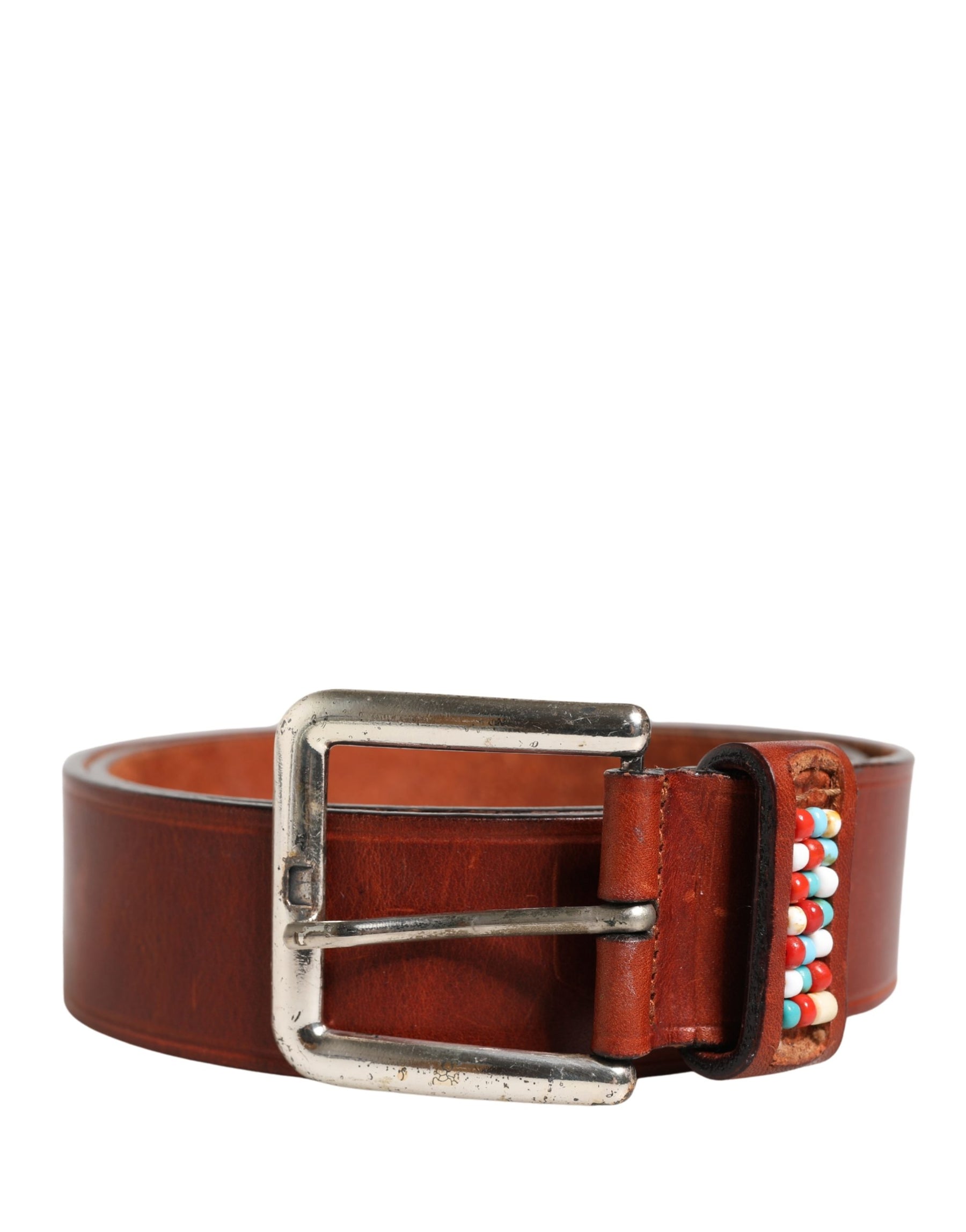 GF Ferre Bordeaux Wide Leather Waist Gold Silver Buckle Belt | Regal Royce