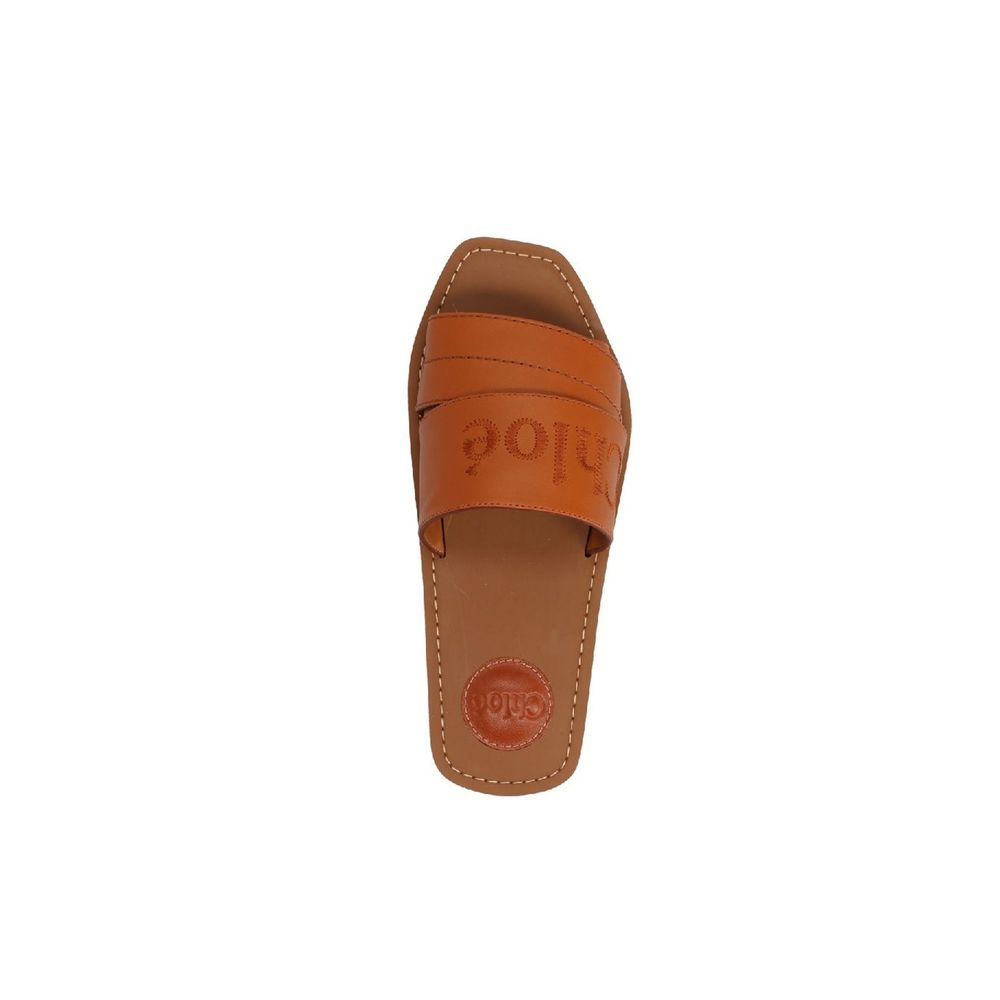 Chloé Brown Calfskin Sandals | Regal Royce