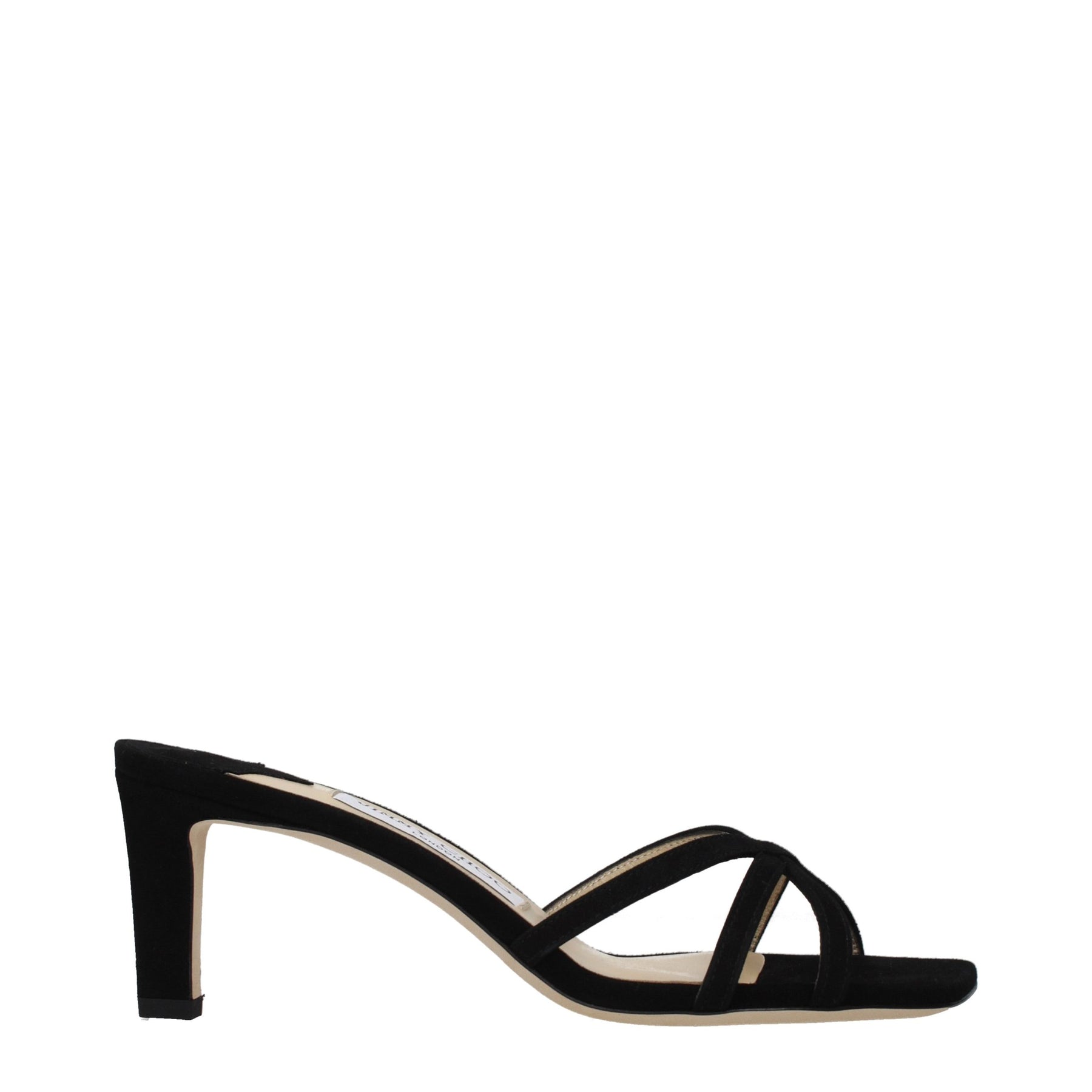 Jimmy Choo Black Leather Platform Sandals | Regal Royce