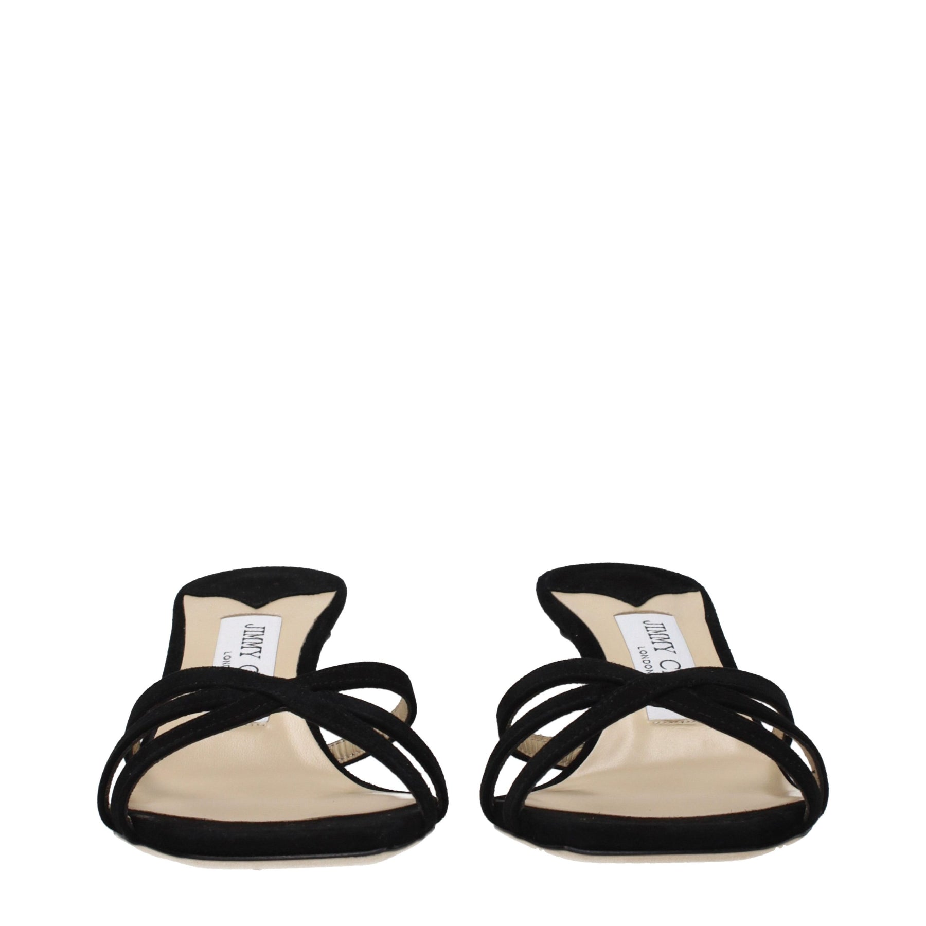 Jimmy Choo Black Leather Platform Sandals | Regal Royce