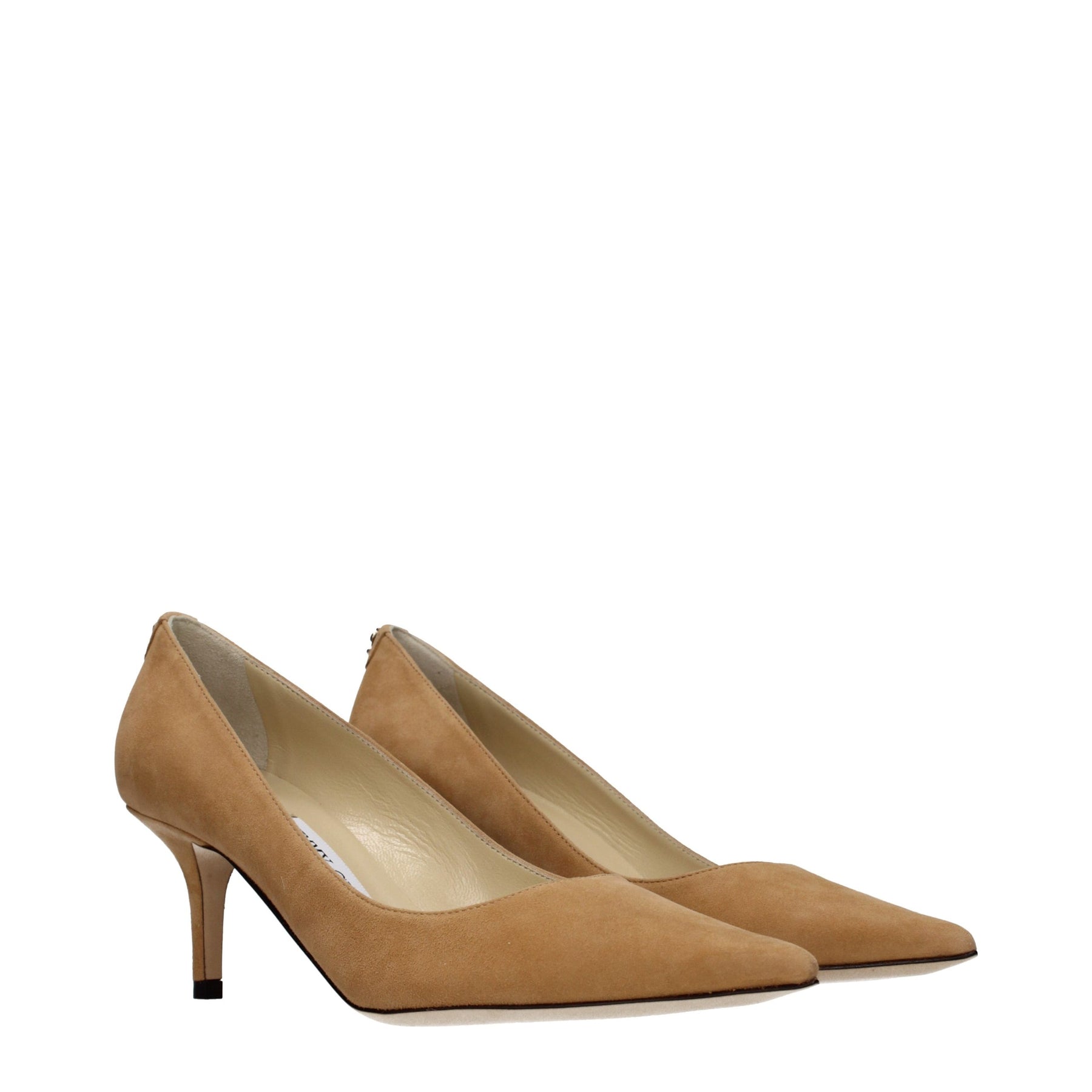 Jimmy Choo Brown Leather Mid Heel Pumps | Regal Royce