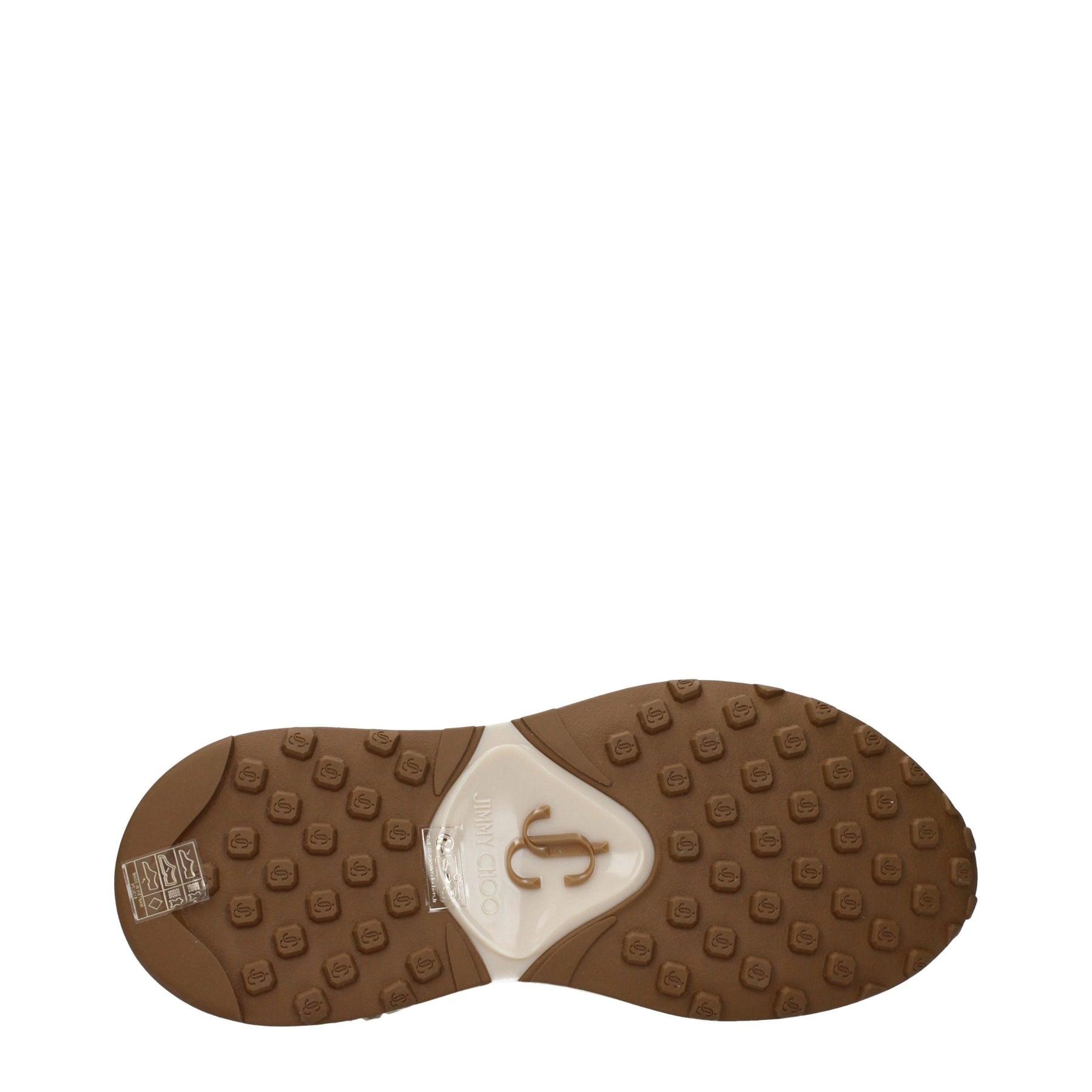 Jimmy Choo Beige Fabric Chunky Sneakers | Regal Royce