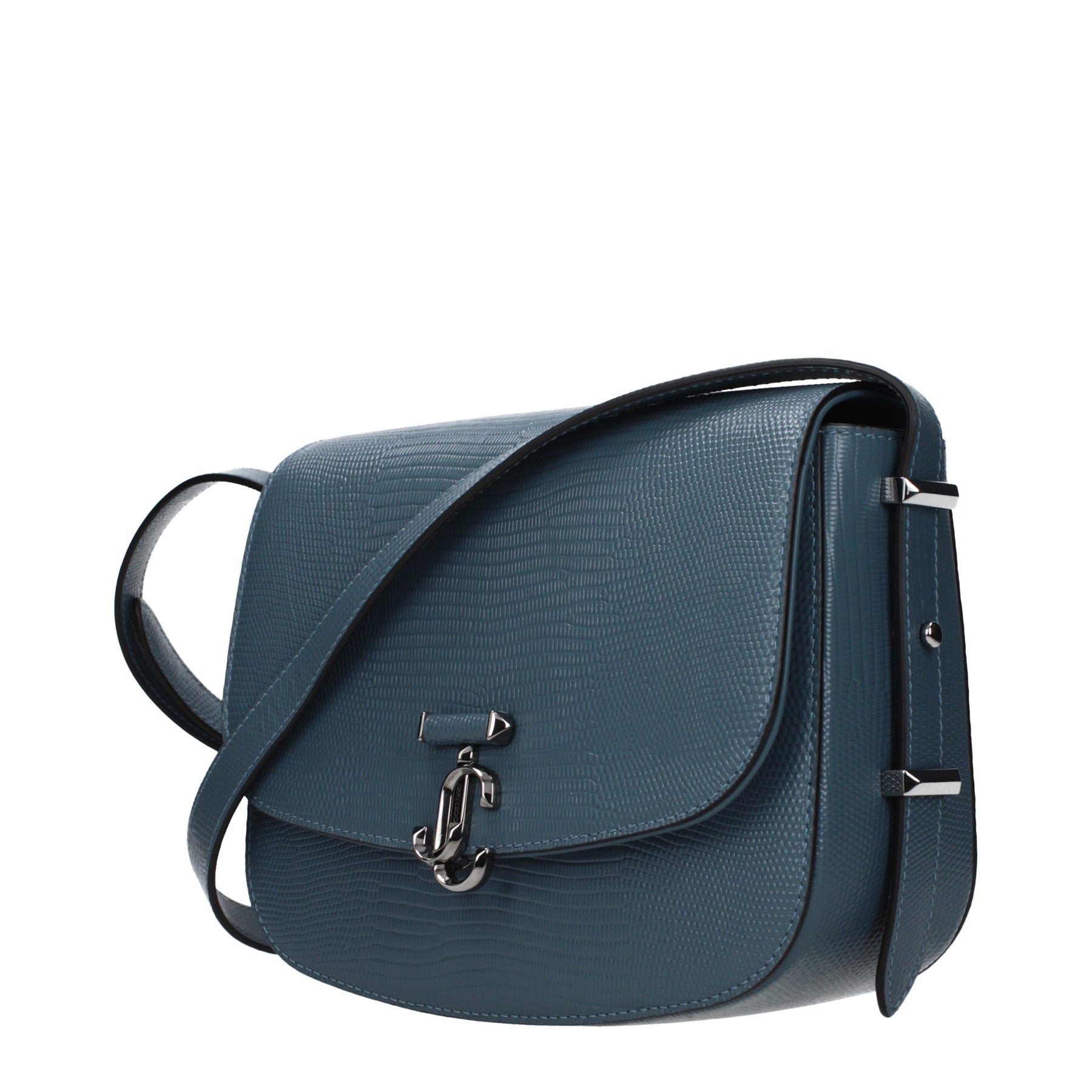Jimmy Choo Blue Leather Crossbody Bag | Regal Royce