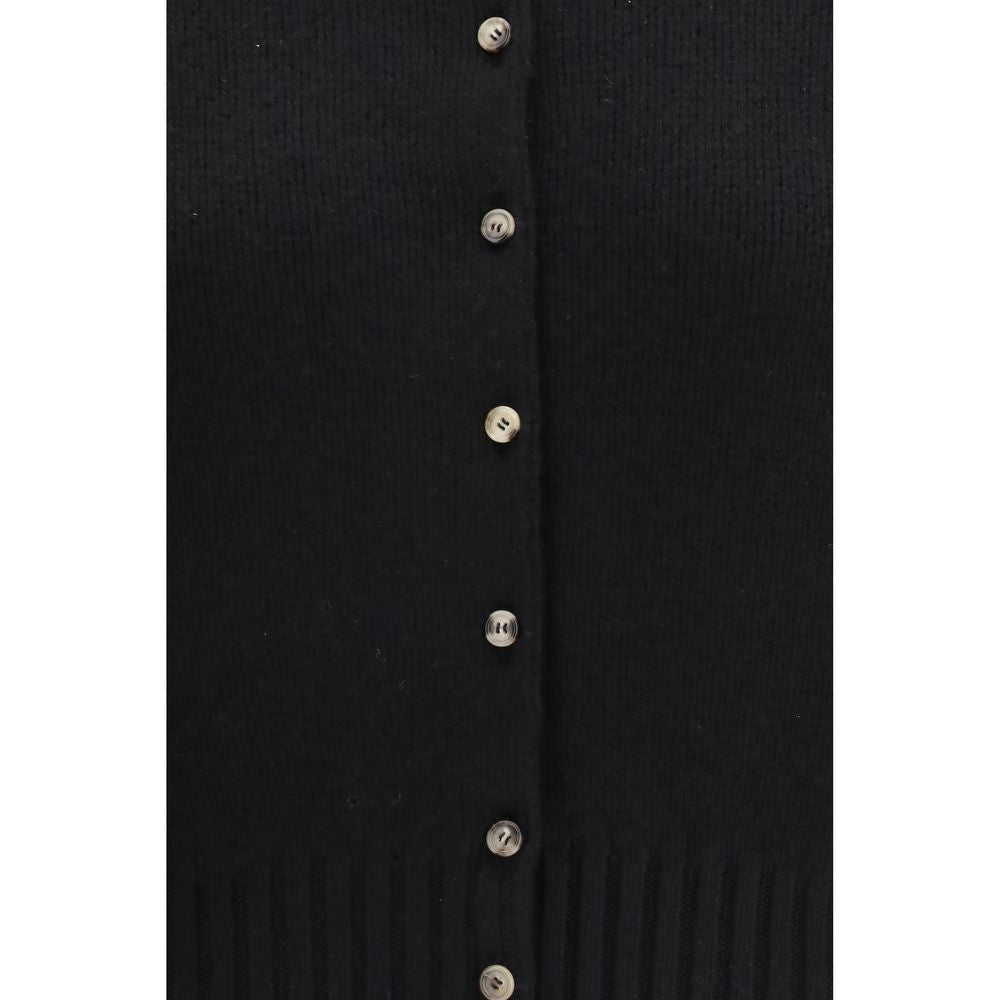 Khaite Black Cashmere Cardigan | Regal Royce