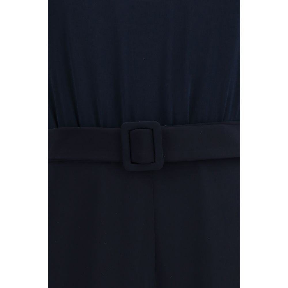 P.A.R.O.S.H. Blue Polyester Jumpsuit | Regal Royce