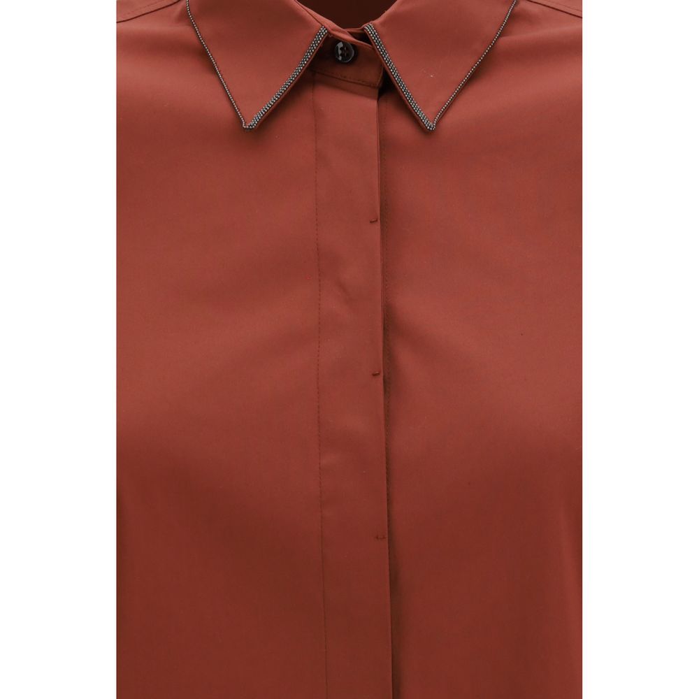 Brunello Cucinelli Multicolor Cotton Dress Shirt | Regal Royce