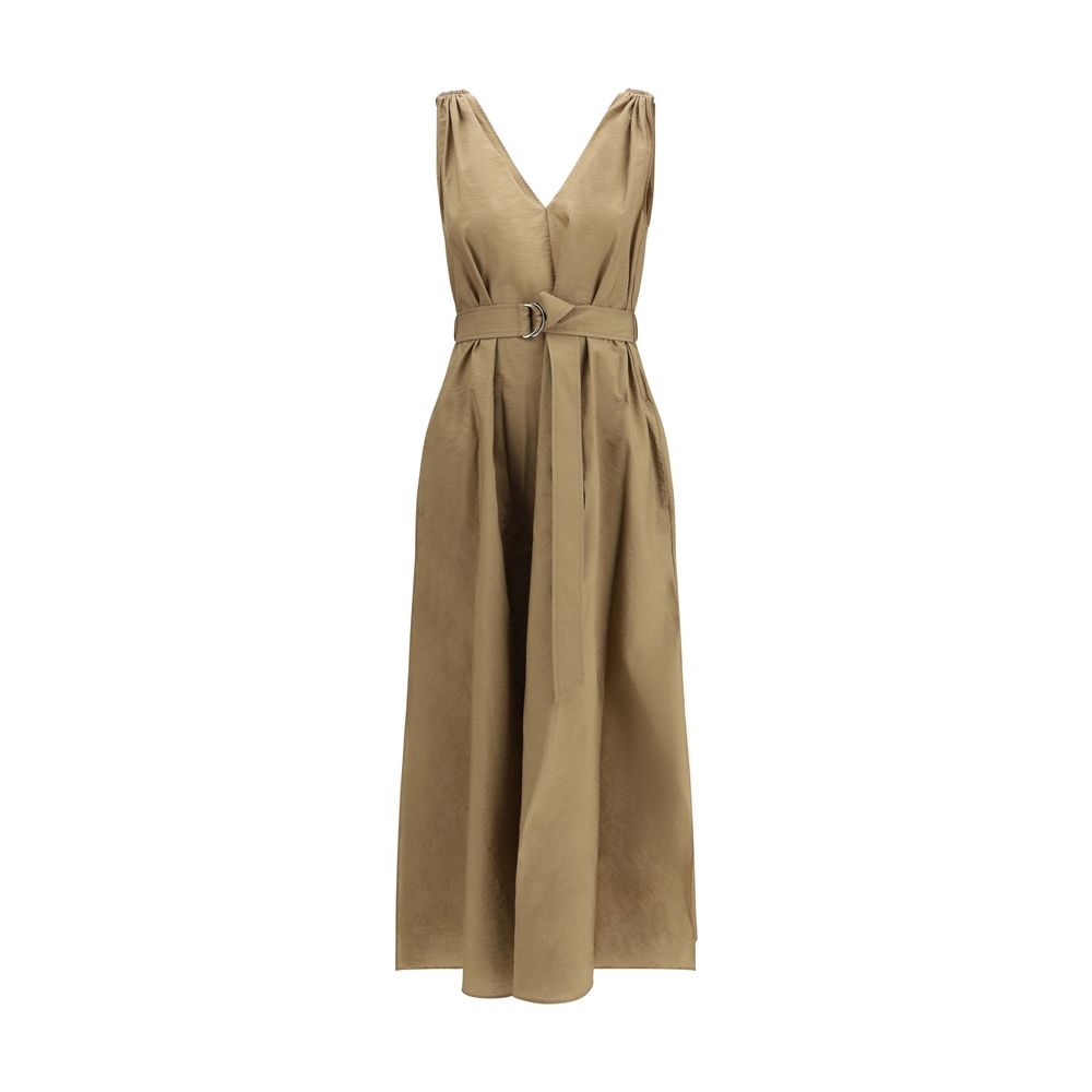 Brunello Cucinelli Beige Polyamide Casual Dress | Regal Royce