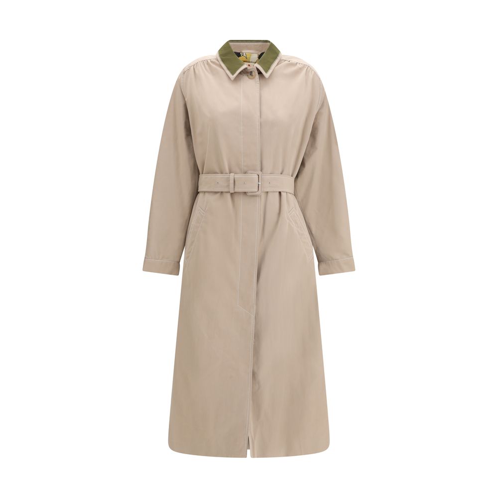 Marni Multicolor Cotton Coat | Regal Royce