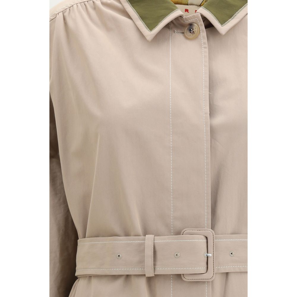 Marni Multicolor Cotton Coat | Regal Royce