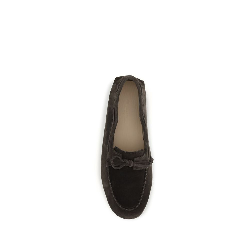 Le Monde Béryl Brown Calf Leather Bos Taurus Slip-On Loafers | Regal Royce
