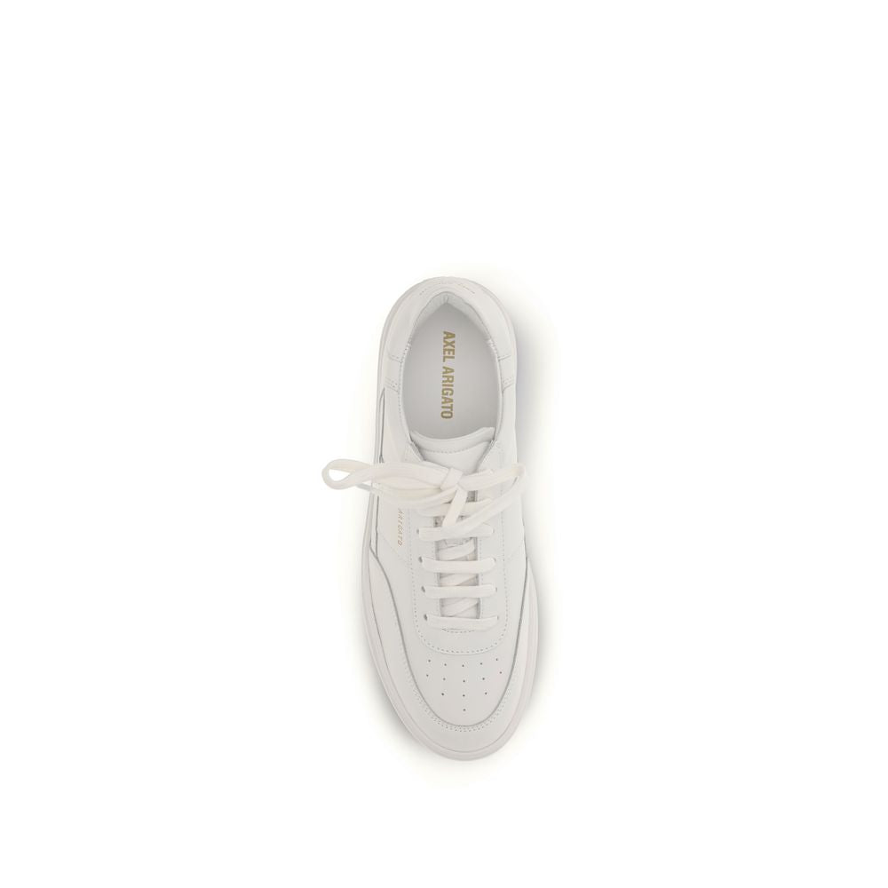 Axel Arigato White Calf Leather Bos Taurus Platform Sneakers | Regal Royce
