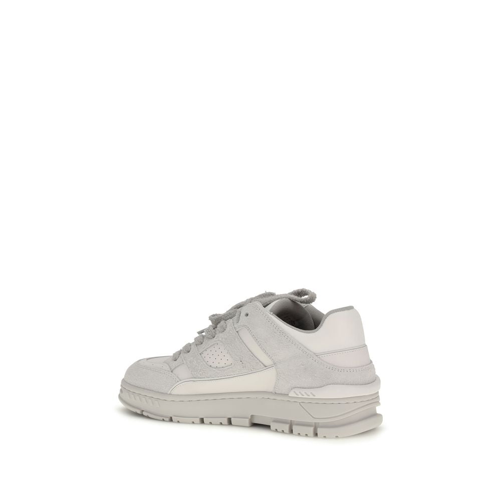 Axel Arigato White Calf Leather Bos Taurus Athletic Sneakers | Regal Royce