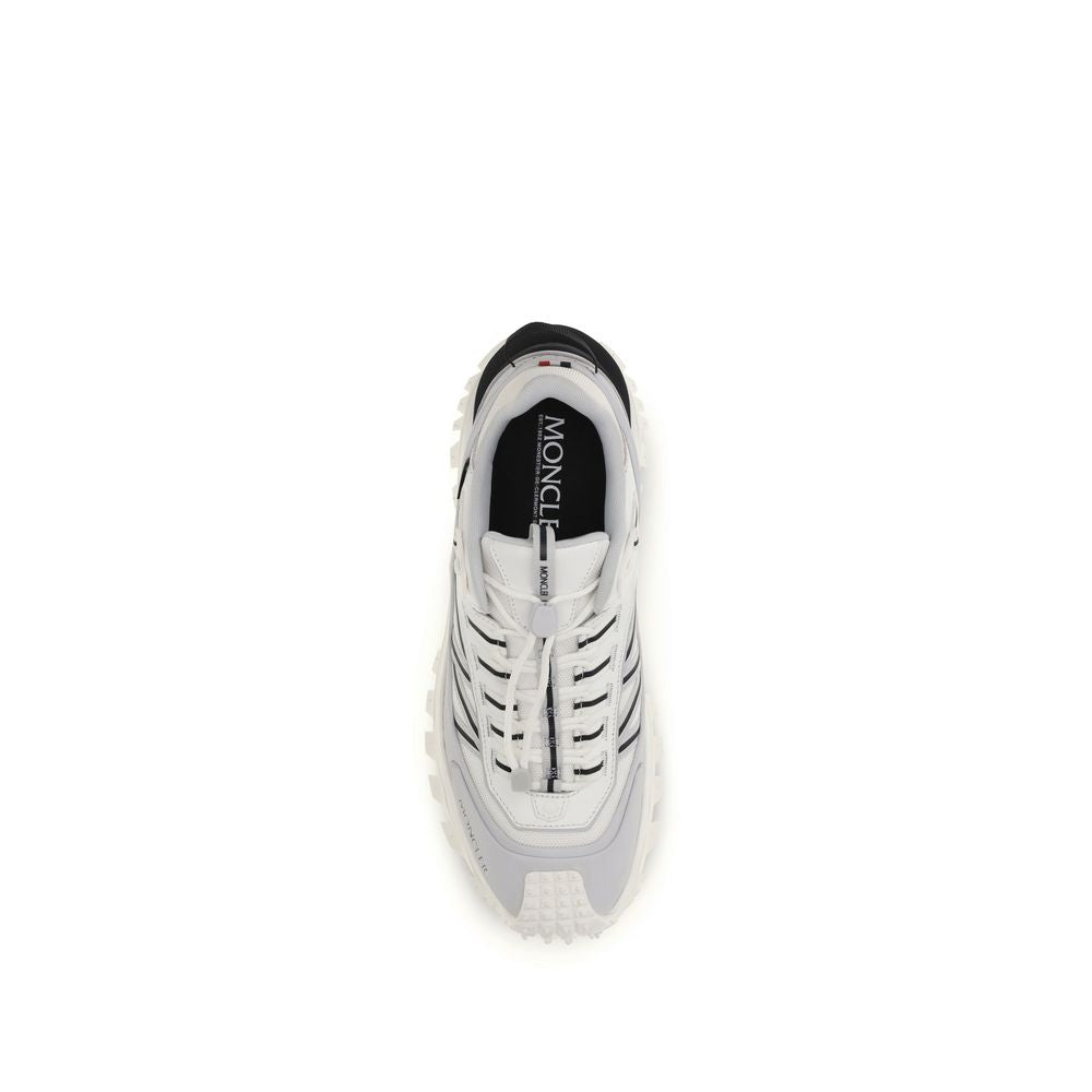 Moncler Gray Polyamide Athletic Sneakers | Regal Royce