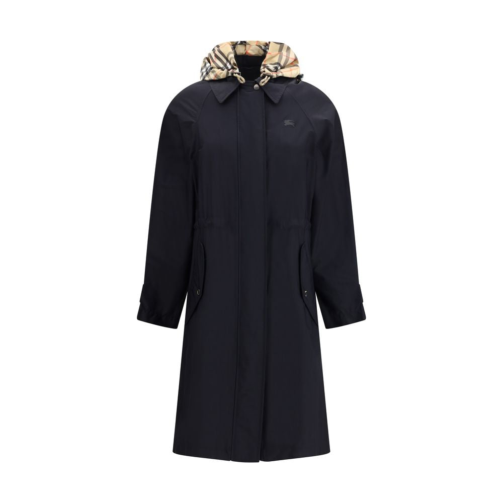 Burberry Black Polyamide Coat | Regal Royce