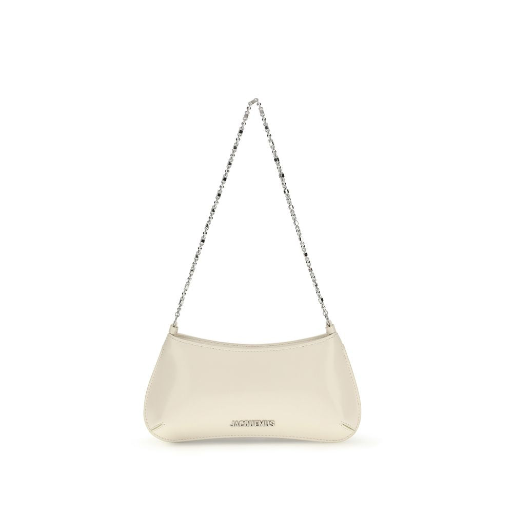 Jacquemus Beige Calf Leather Bos Taurus Shoulder Bag | Regal Royce