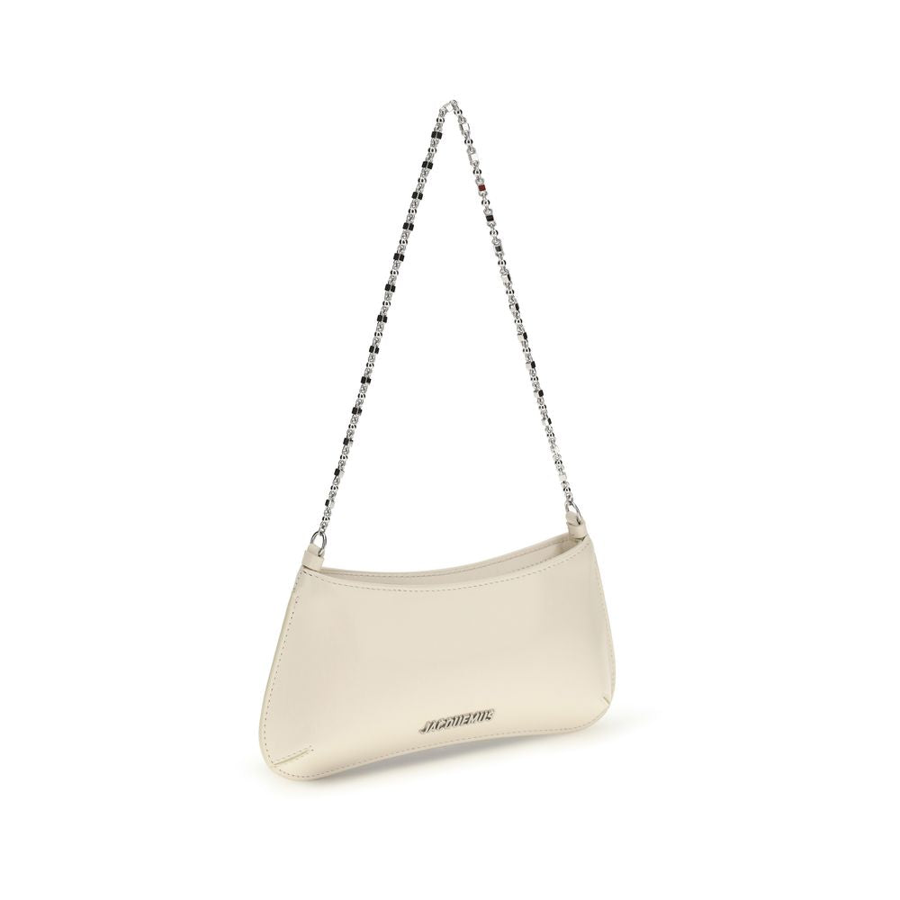 Jacquemus Beige Calf Leather Bos Taurus Shoulder Bag | Regal Royce