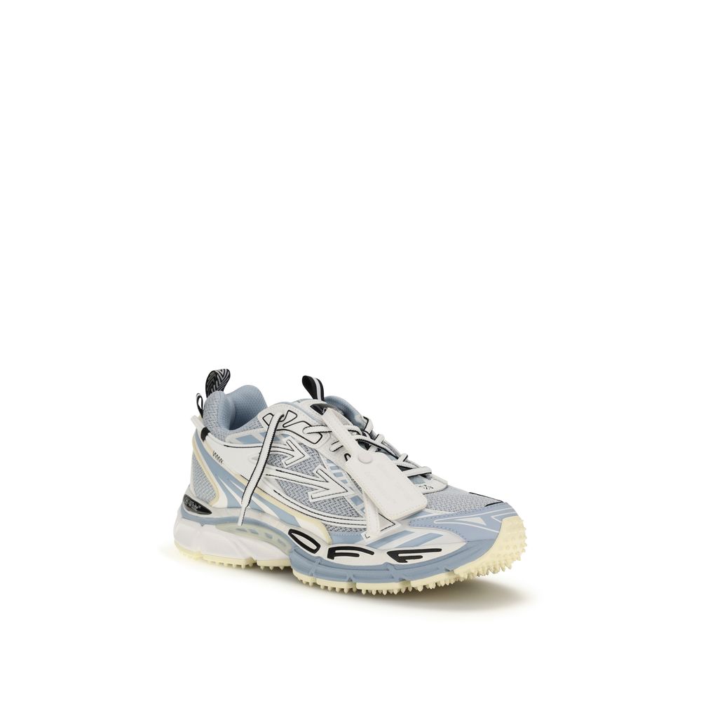 Off-White Multicolor Polyester Athletic Sneakers | Regal Royce