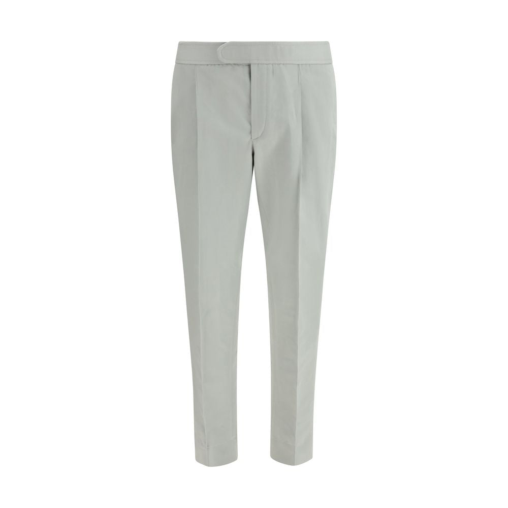 Brioni White Linen Casual Pants | Regal Royce