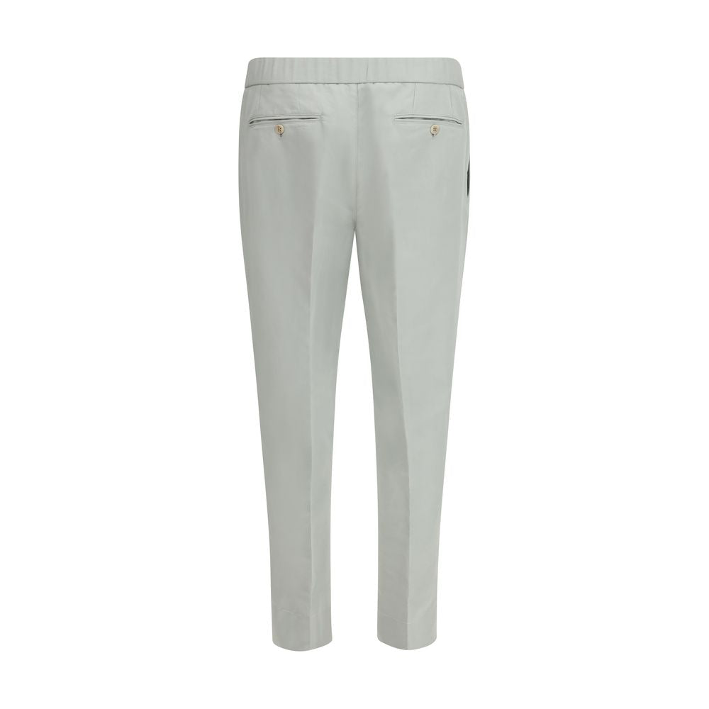 Brioni White Linen Casual Pants | Regal Royce
