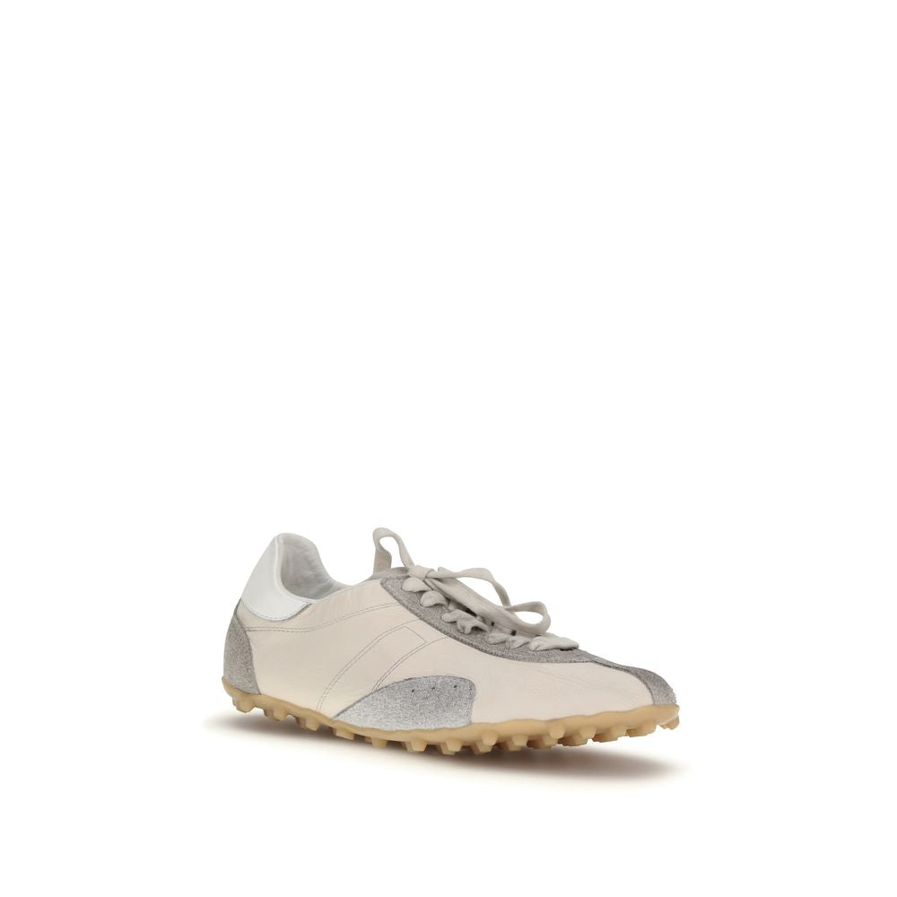 Margiela Beige Goatskin Athletic Sneakers | Regal Royce