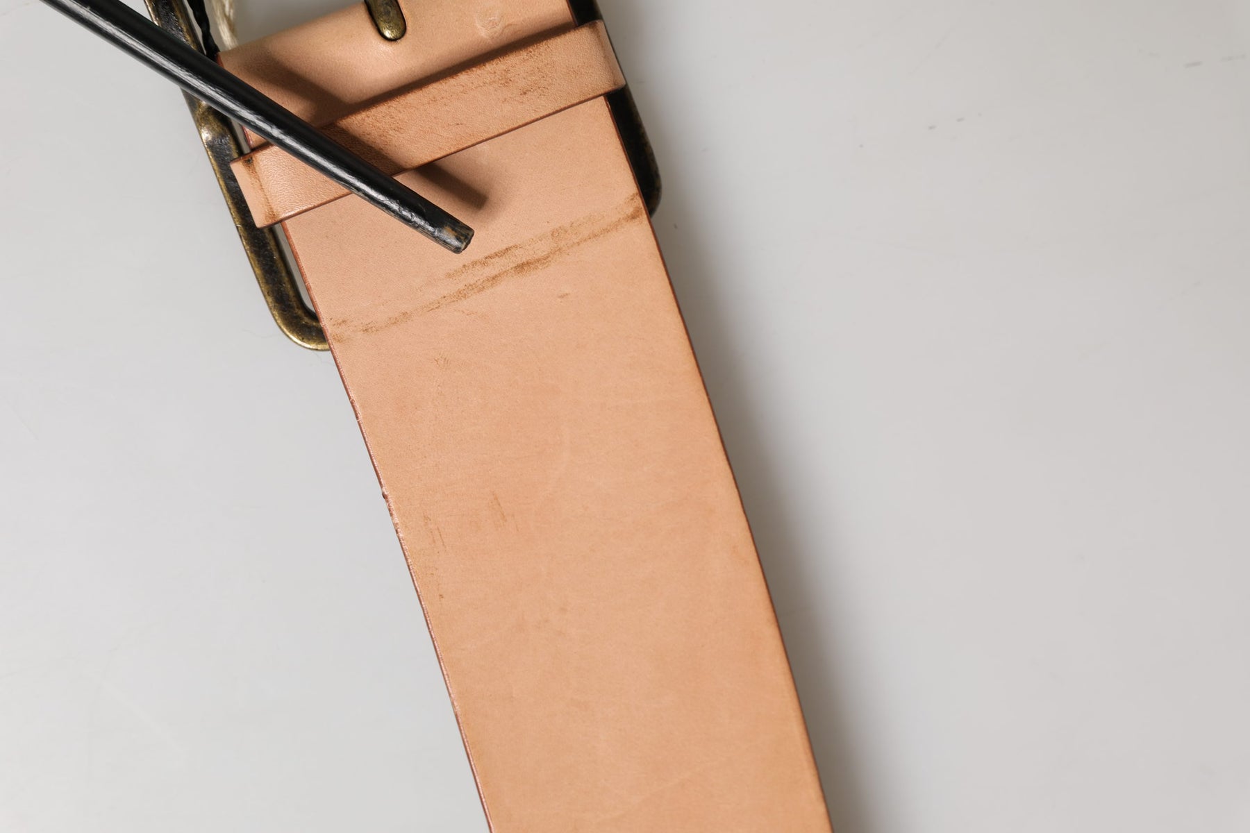 Patrizia Pepe Beige Genuine Leather Wide Waist Metal Buckle Belt | Regal Royce