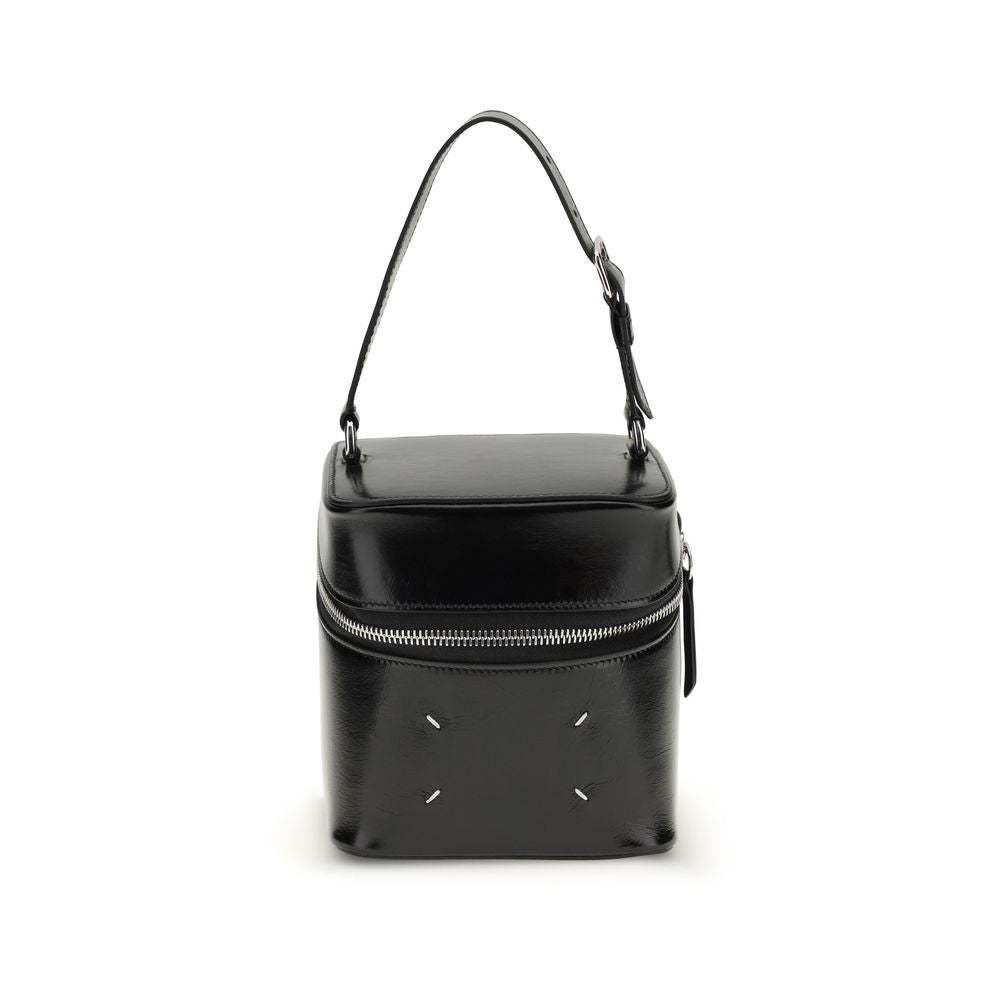 Maison Margiela Black Calf Leather Bos Taurus Backet Bag | Regal Royce