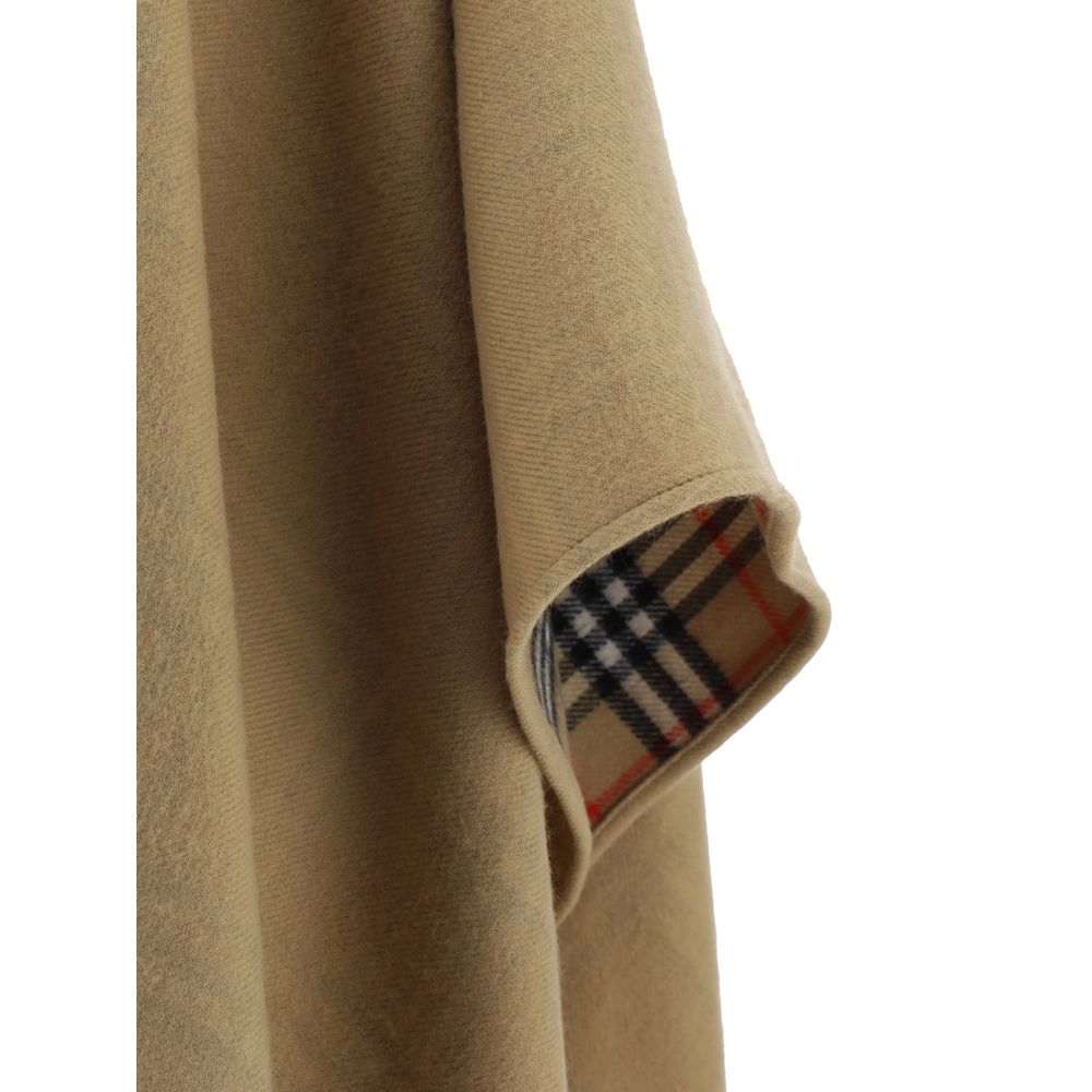 Burberry Brown Merino Wool Scarf | Regal Royce