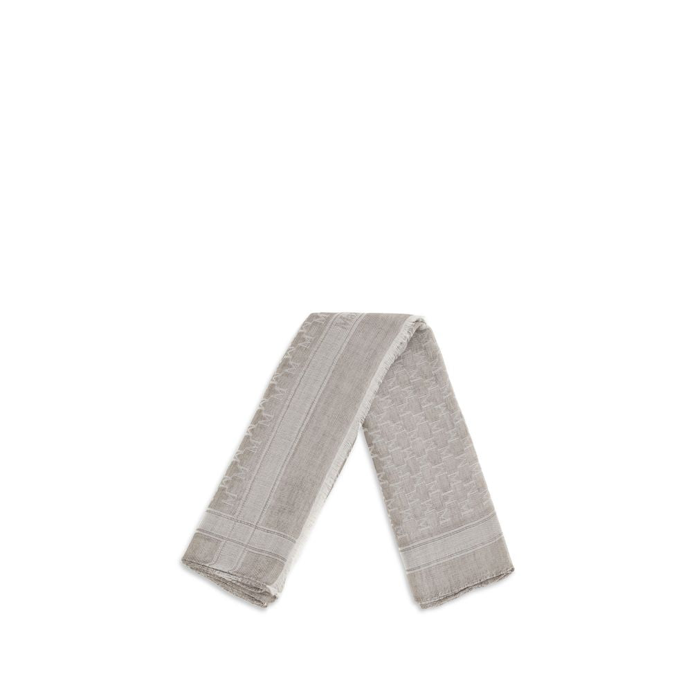 Max Mara Beige Wool Scarf | Regal Royce