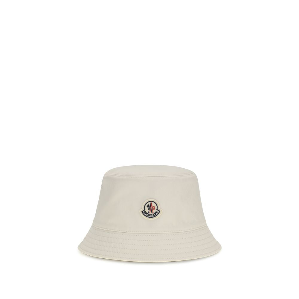 Moncler White Polyester Bucket Hat | Regal Royce