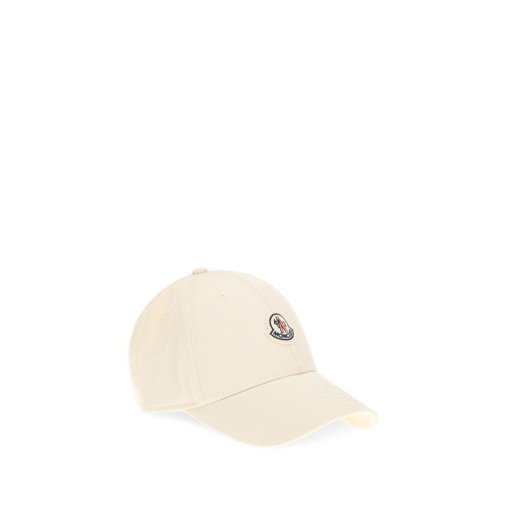 Moncler Beige Cotton Cap (Baseball Hat) | Regal Royce
