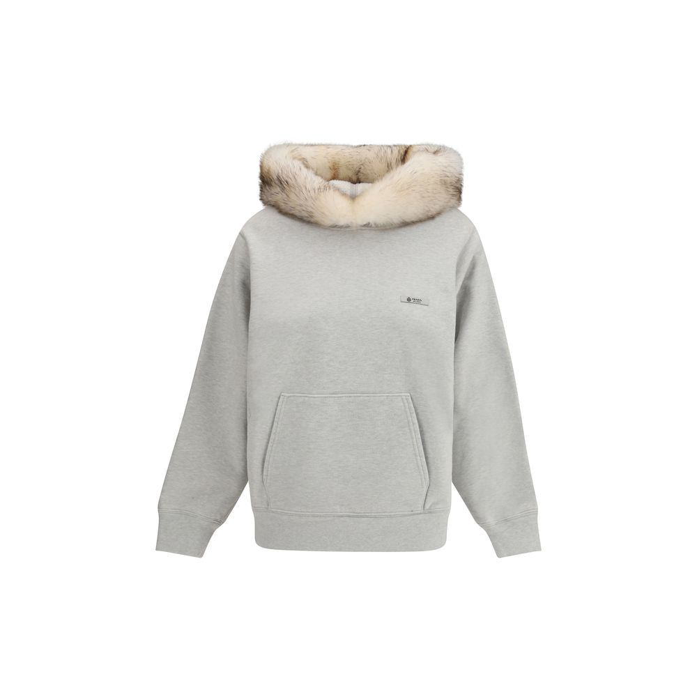 Prada Gray Cotton Sweatshirt | Regal Royce