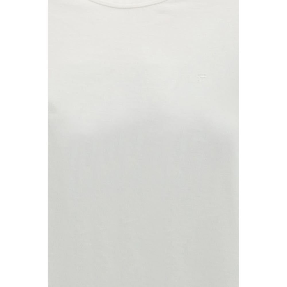 Forte_Forte White Cotton T-Shirt | Regal Royce