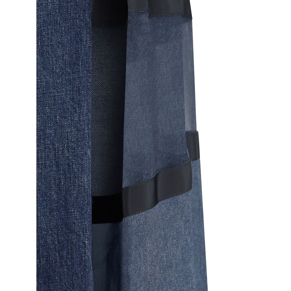 Sacai Blue Cotton Cropped Jeans | Regal Royce