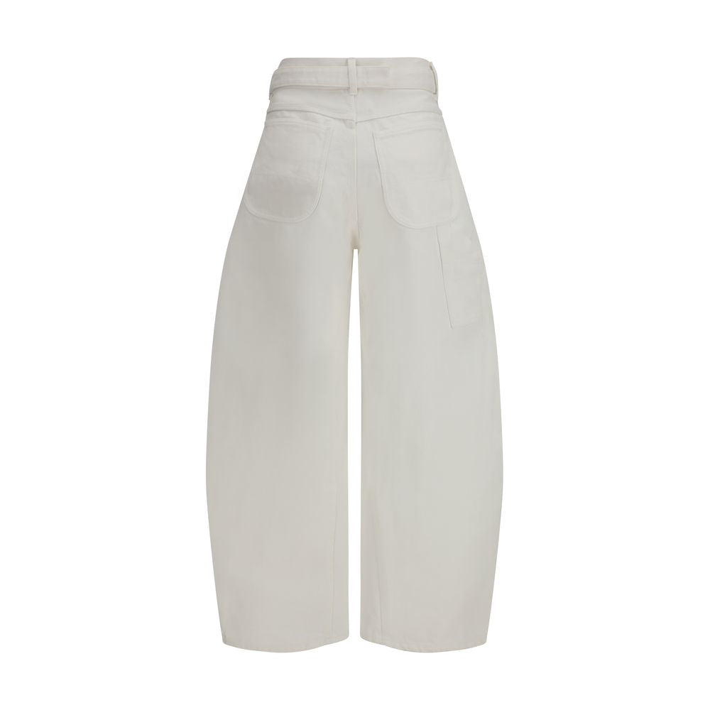 Sacai White Cotton Jeans Denim | Regal Royce
