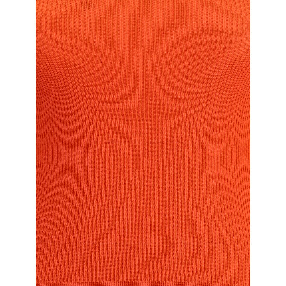 Saint Laurent Orange Wool Turtleneck | Regal Royce